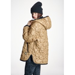Parka Acolchada Camel