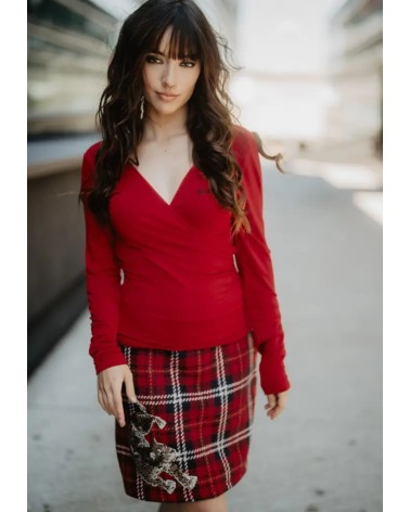 Camiseta Cruzada Roja