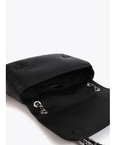 Bolso Bandolera Tachas Oro y Plata