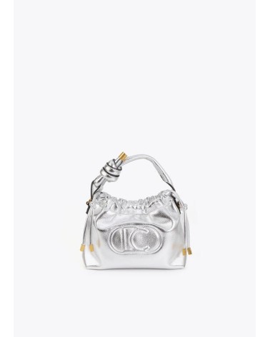 Bolso Bombero Bandolera Plateado