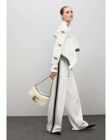 Bolso Crudo Cadena Dorada