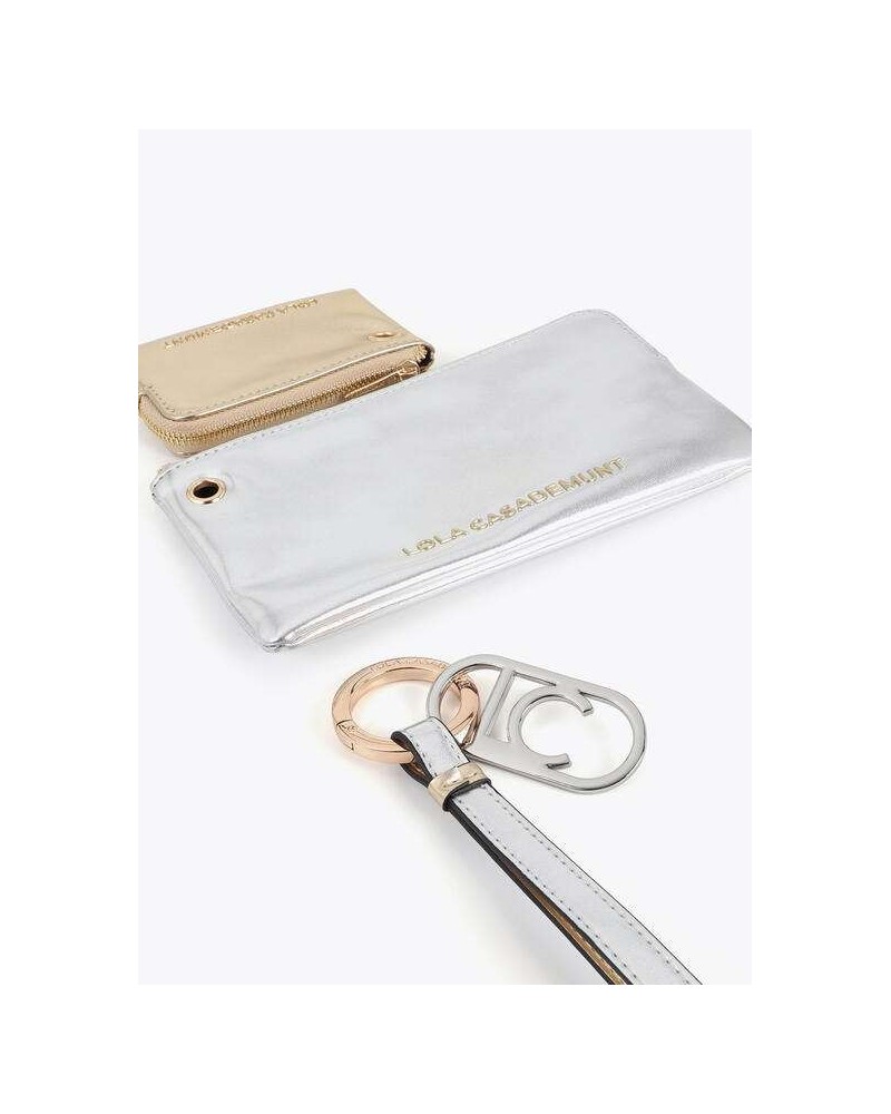 Monedero doble Metalizado