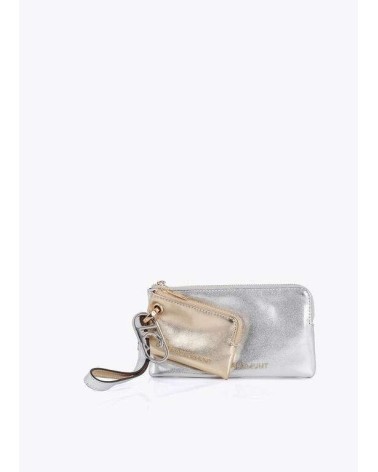 Monedero doble Metalizado