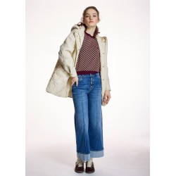 Vaqueros Rectos Vuelta Bajos