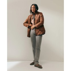 Parka Coñac Acolchada