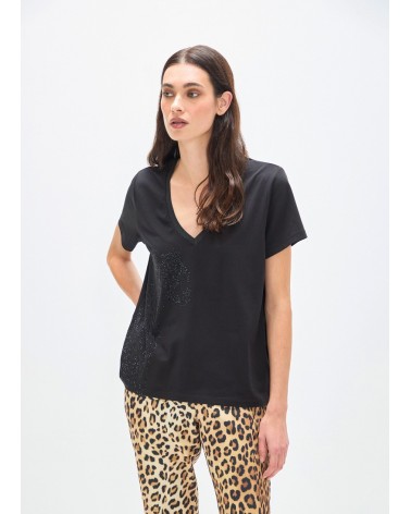 Camiseta Strass Animal