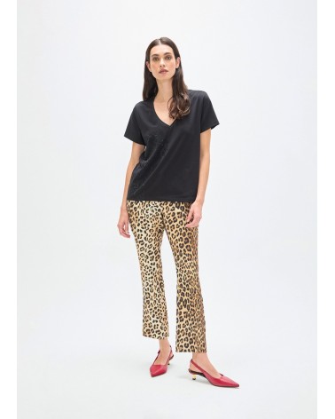 Camiseta Strass Animal