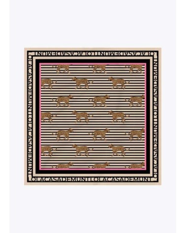 Pañuelo Satinado Animal Print