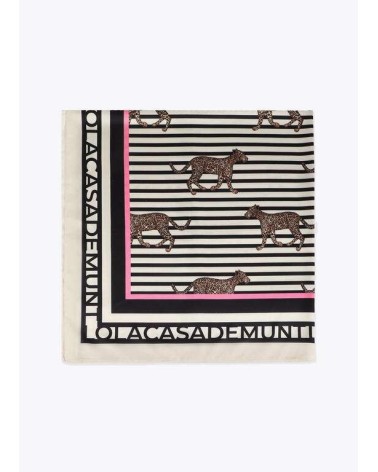 Pañuelo Satinado Animal Print