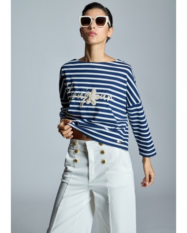 Jeans Culotte Blanco