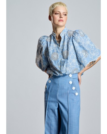 Denim Recto Detalle Botones