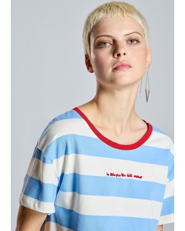 Camiseta De Rayas y Estrella