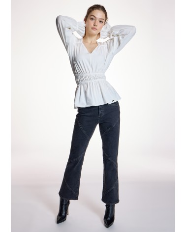 Jeans Entallados Flare