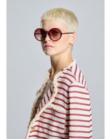 Chaqueta Cruda Rayas