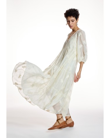 Vestido Crudo Romántico