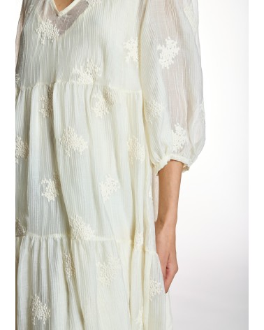 Vestido Crudo Romántico