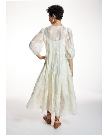 Vestido Crudo Romántico