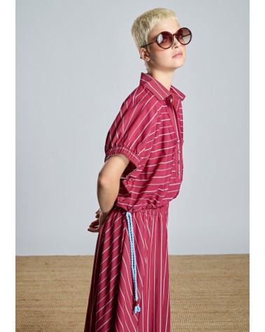 Blusa Granate Con Rayas