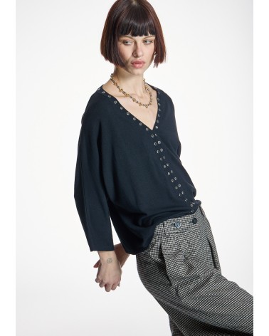 Jersey Camel Con Ojales Metálicos