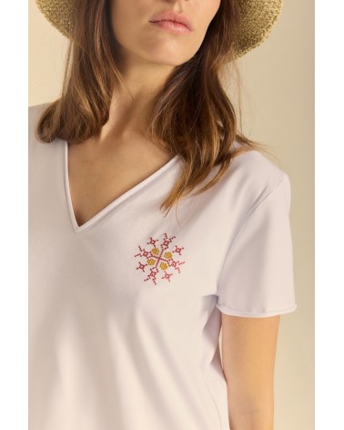 Camiseta Bohemia Punto Cruz