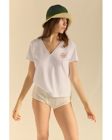 Camiseta Bohemia Punto Cruz