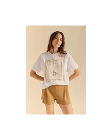 Camiseta Patch Tricot