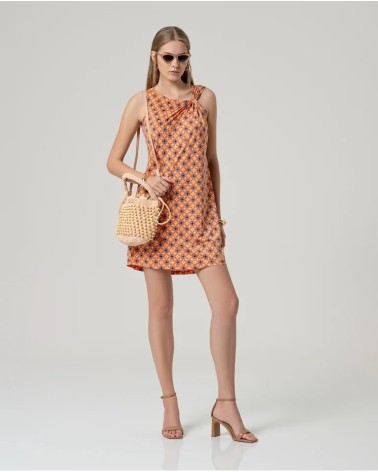 Bolso Rafia Bandolera Crudo