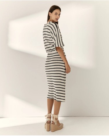 Vestido Jacquard