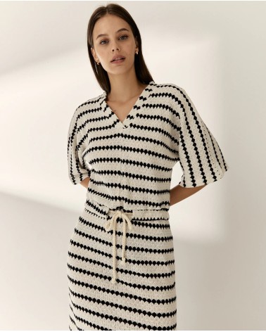 Vestido Jacquard