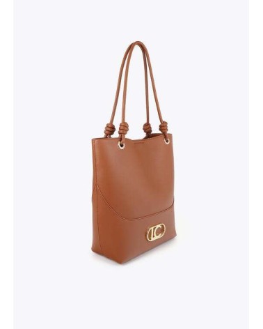 Bolso Nudos Asa Marrón