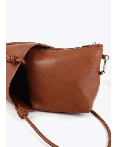Bolso Nudos Asa Marrón