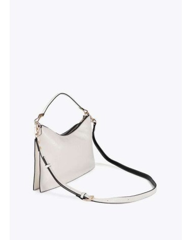 Bolso Bandolera Bicolor Negro y Blanco