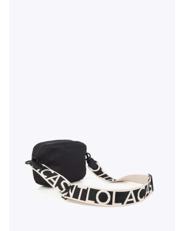 Bolso Bandolera Nylon Negro