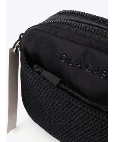 Bolso Bandolera Nylon Negro
