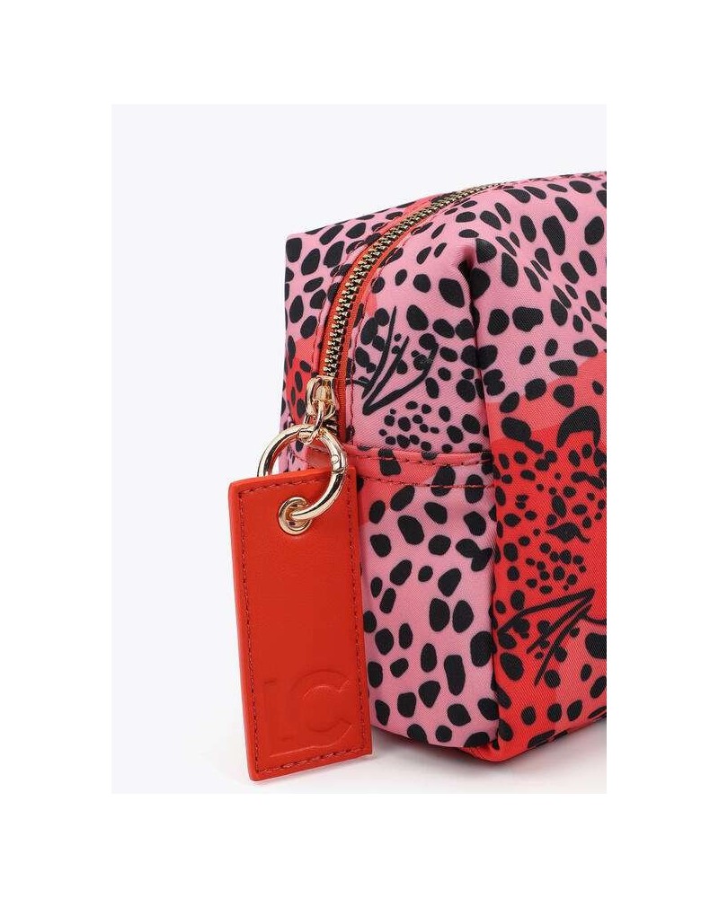 Neceser Estampado Rojo