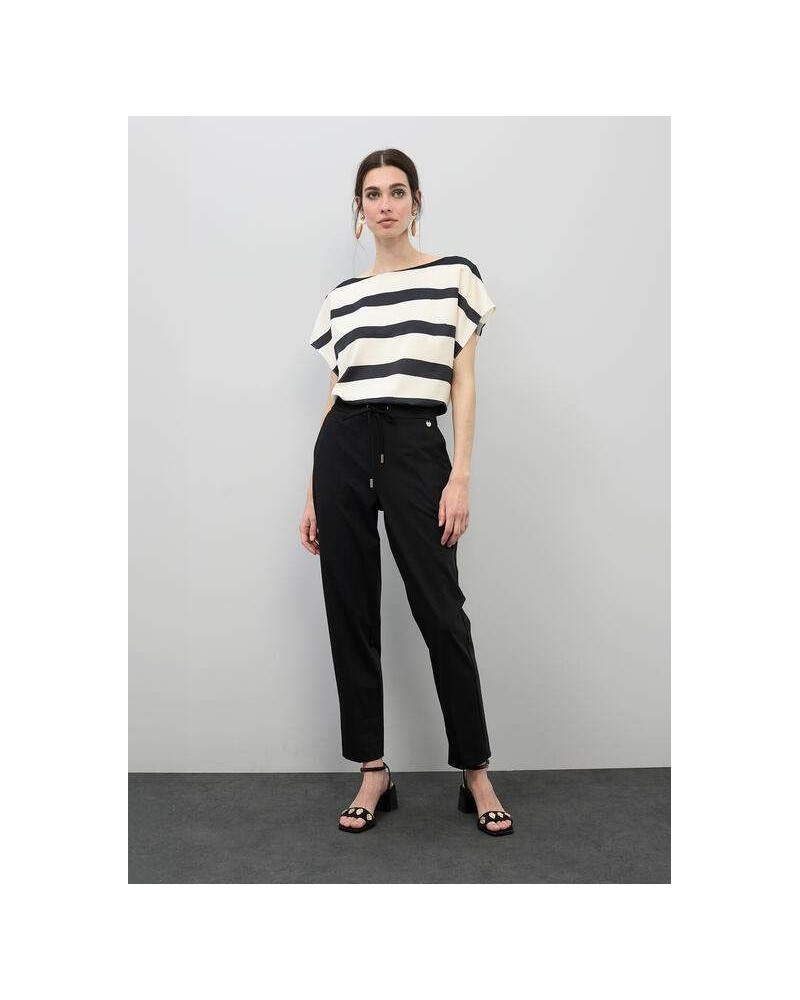 Jogger Negros Con Cremalleras