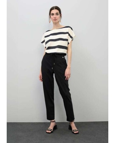 Jogger Negros Con Cremalleras