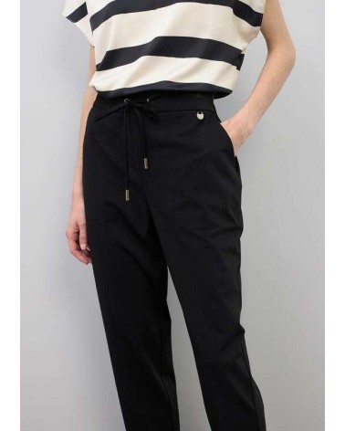 Jogger Negros Con Cremalleras