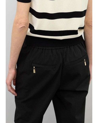 Jogger Negros Con Cremalleras