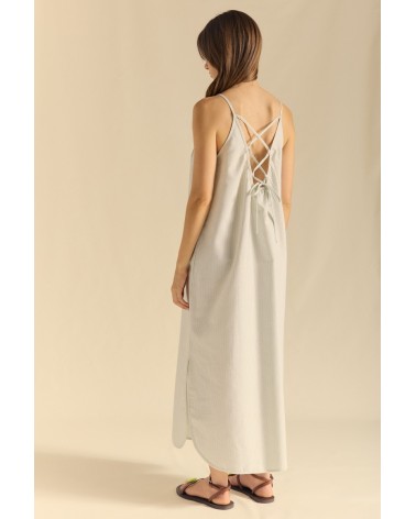 Vestido Canesú Bordado