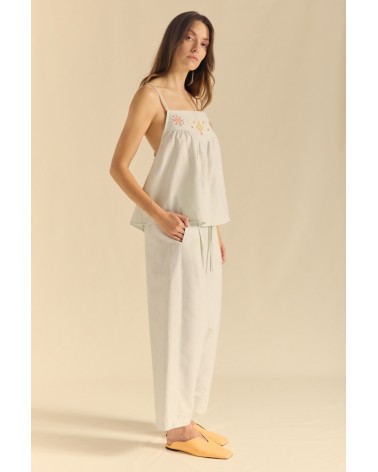 Pantalón Barrel Rayas