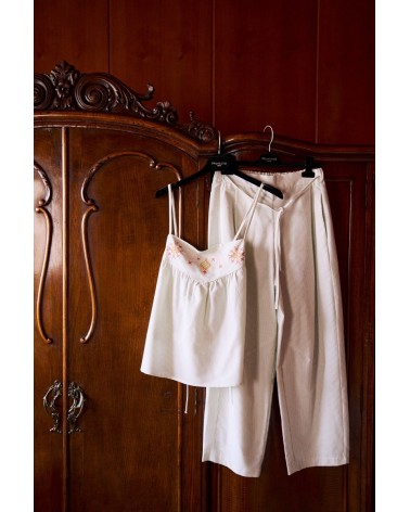 Pantalón Barrel Rayas