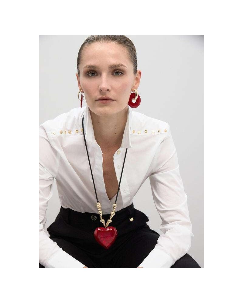 Collar Largo Corazón