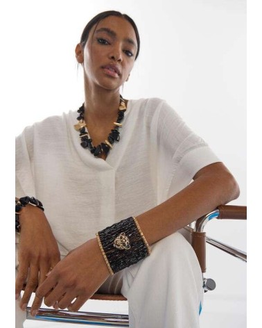 Pulsera Elástica Leopardo