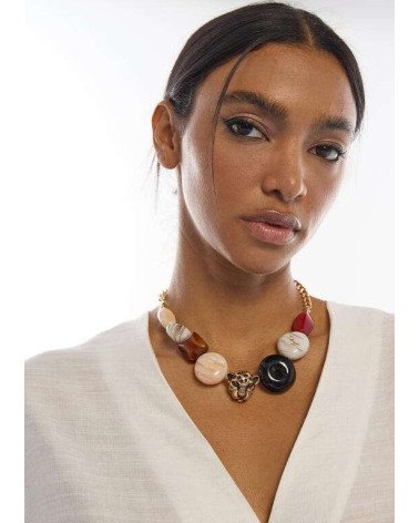 Collar Corto Multicolor