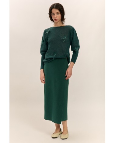 Falda Wrap Asimétrica