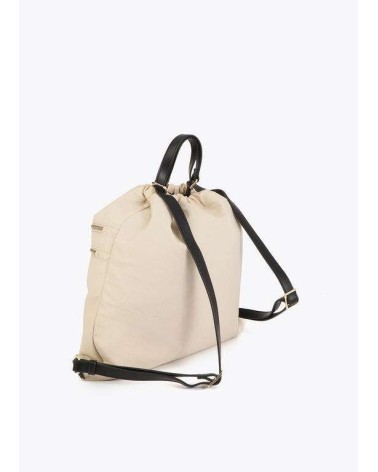 Mochila Nylon Beige
