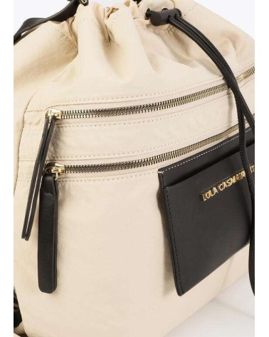 Mochila Nylon Beige