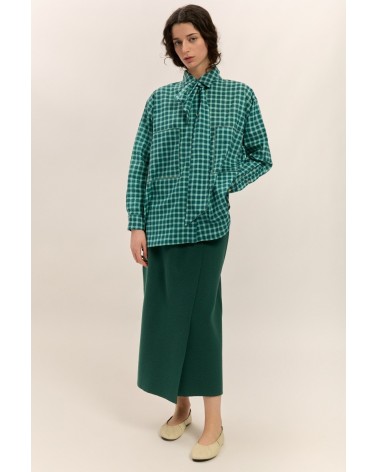 Falda Wrap Asimétrica