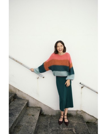 Falda Wrap Asimétrica